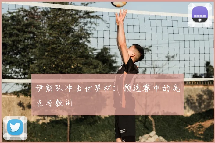 伊朗队冲击世界杯：预选赛中的亮点与教训